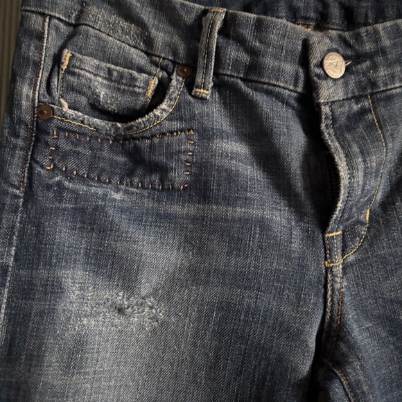 Citizens of Humanity Faye Low Rise Flare Jeans 28 Original Length Made in USA - Picture 4 of 13